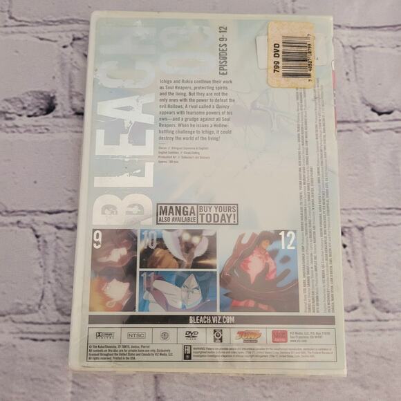 Bleach - Vol. 3 (DVD, 2007) New Sealed - Picture 2 of 3